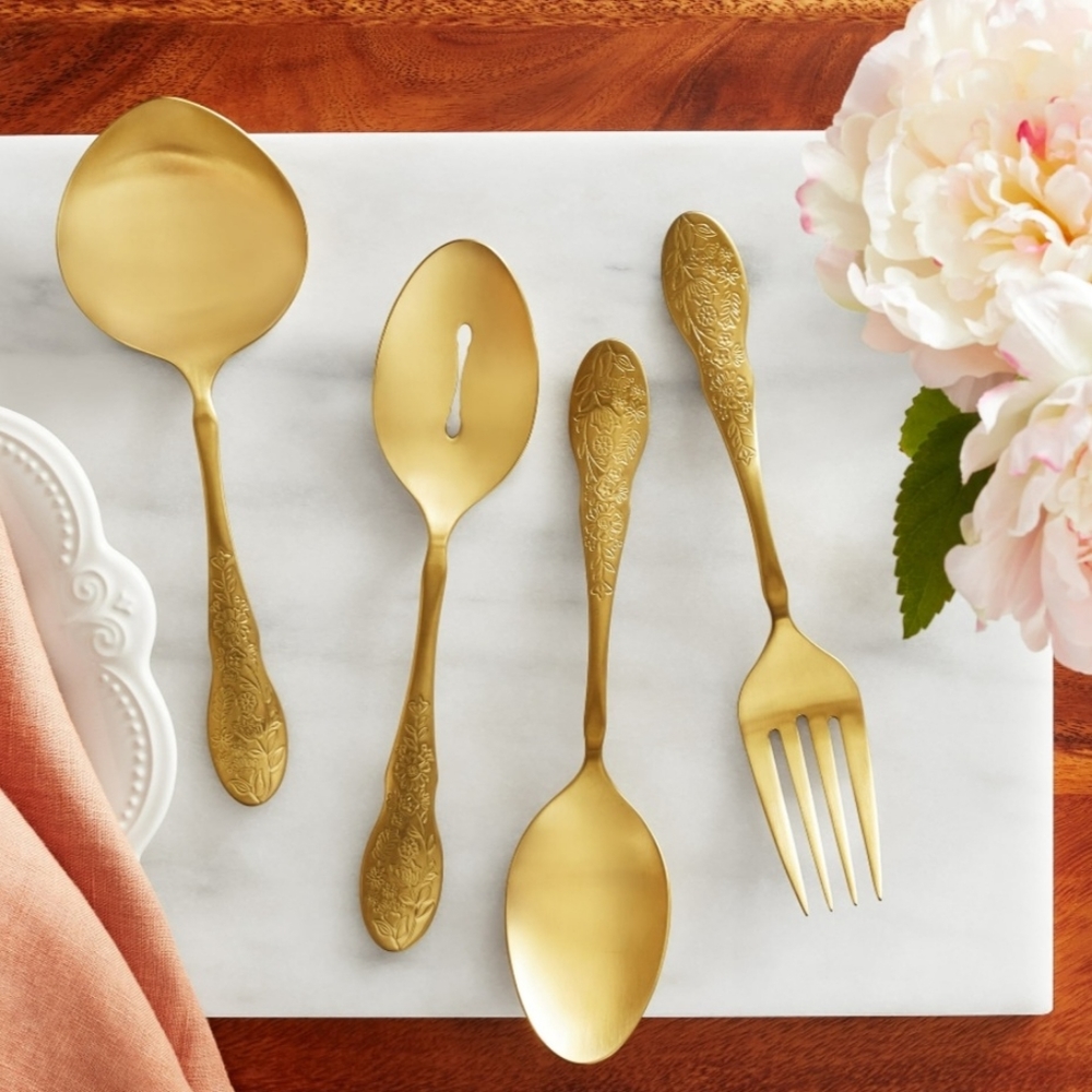 The Pioneer Woman 24-Pc. Hostess & Flatware Set - Picture 5 of 12
